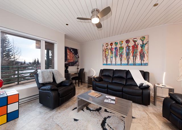Remodeled Ski in/Ski Out condo - Views - Deck - 3