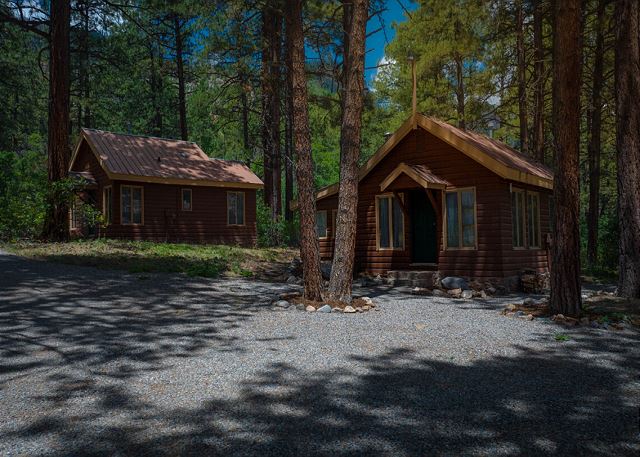 Pet Friendly Cabin on 3.5 acres between Durango and Purgatory - Fire Pit 2