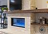 Easy to use gas fireplace