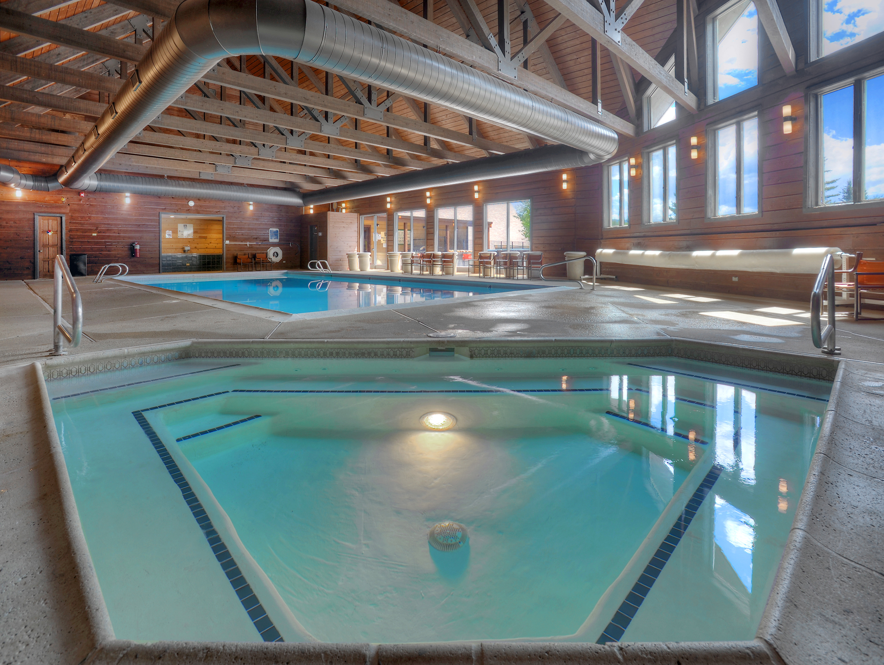 Heated Pool and hot tub open year-round