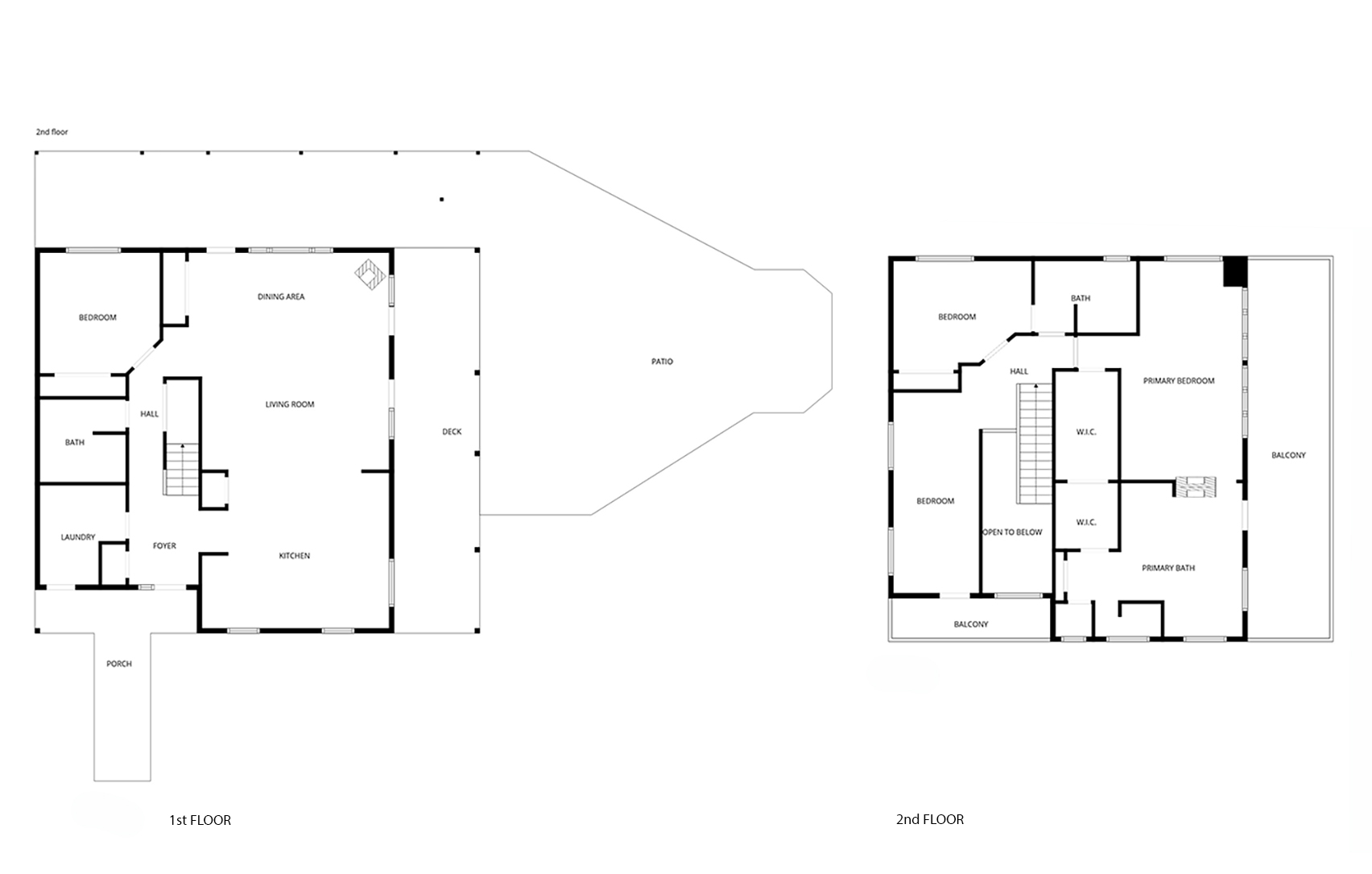 Main House Floor Plan