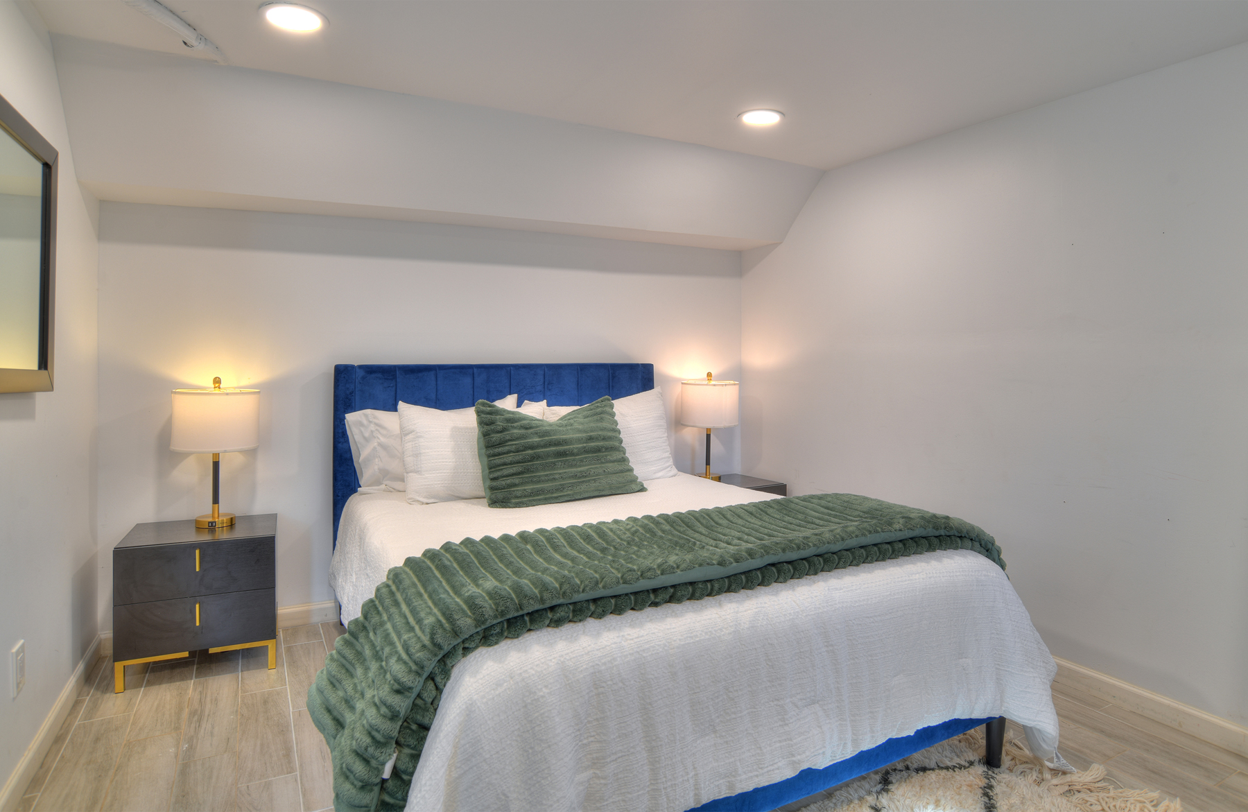 Main House - 4th Bedroom - Queen and TV (Basement)