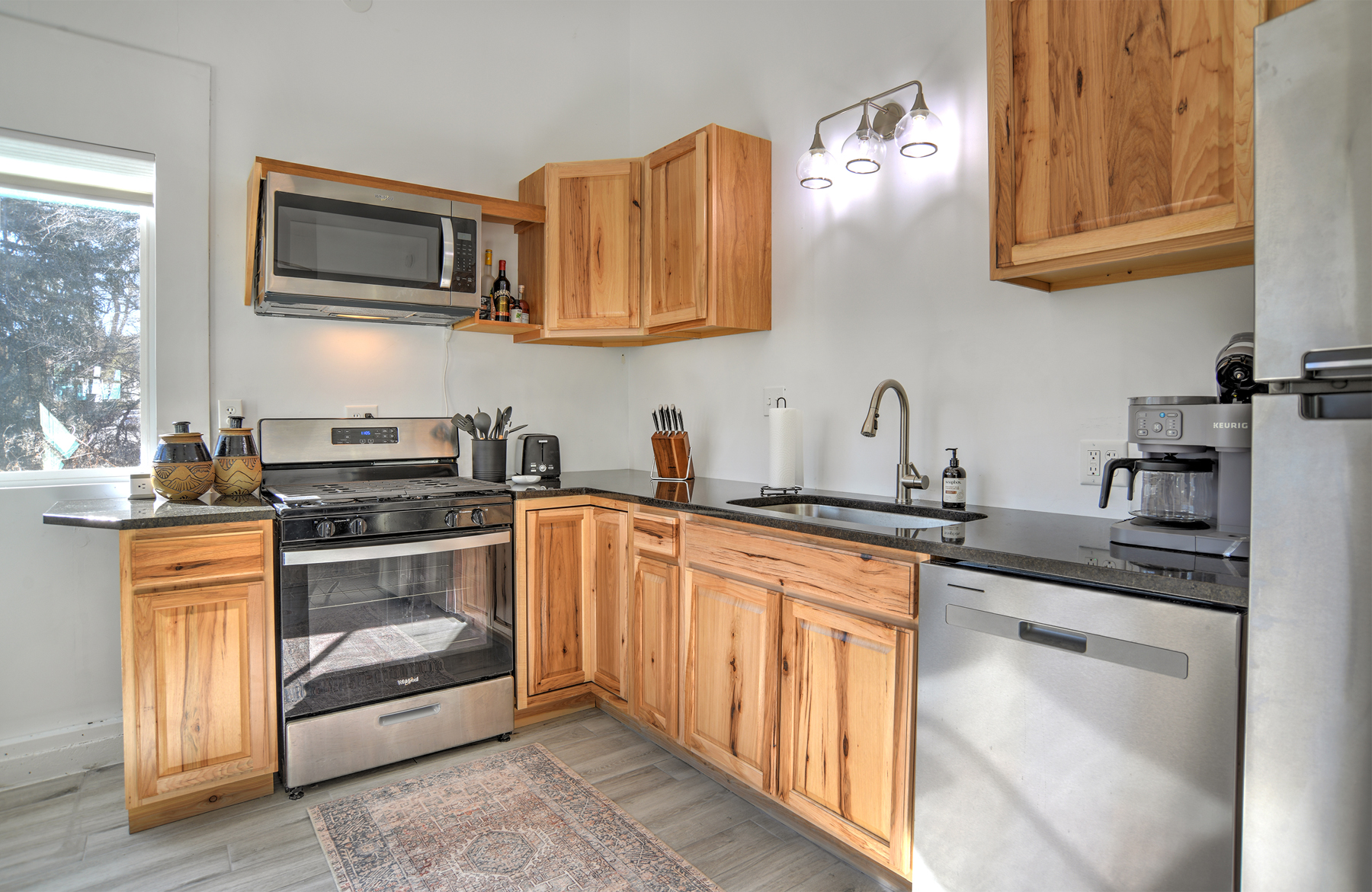 Cabin Number 2 
Fully Stocked Kitchen