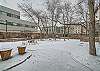 Patio in the Winter