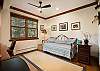 3rd Bedroom - Two Twin Beds (Trundle) with Office Desk, Chair, and Printer