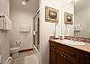 Full bathroom #3 with combination tub/shower.