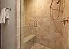 Full bathroom with walk-in shower