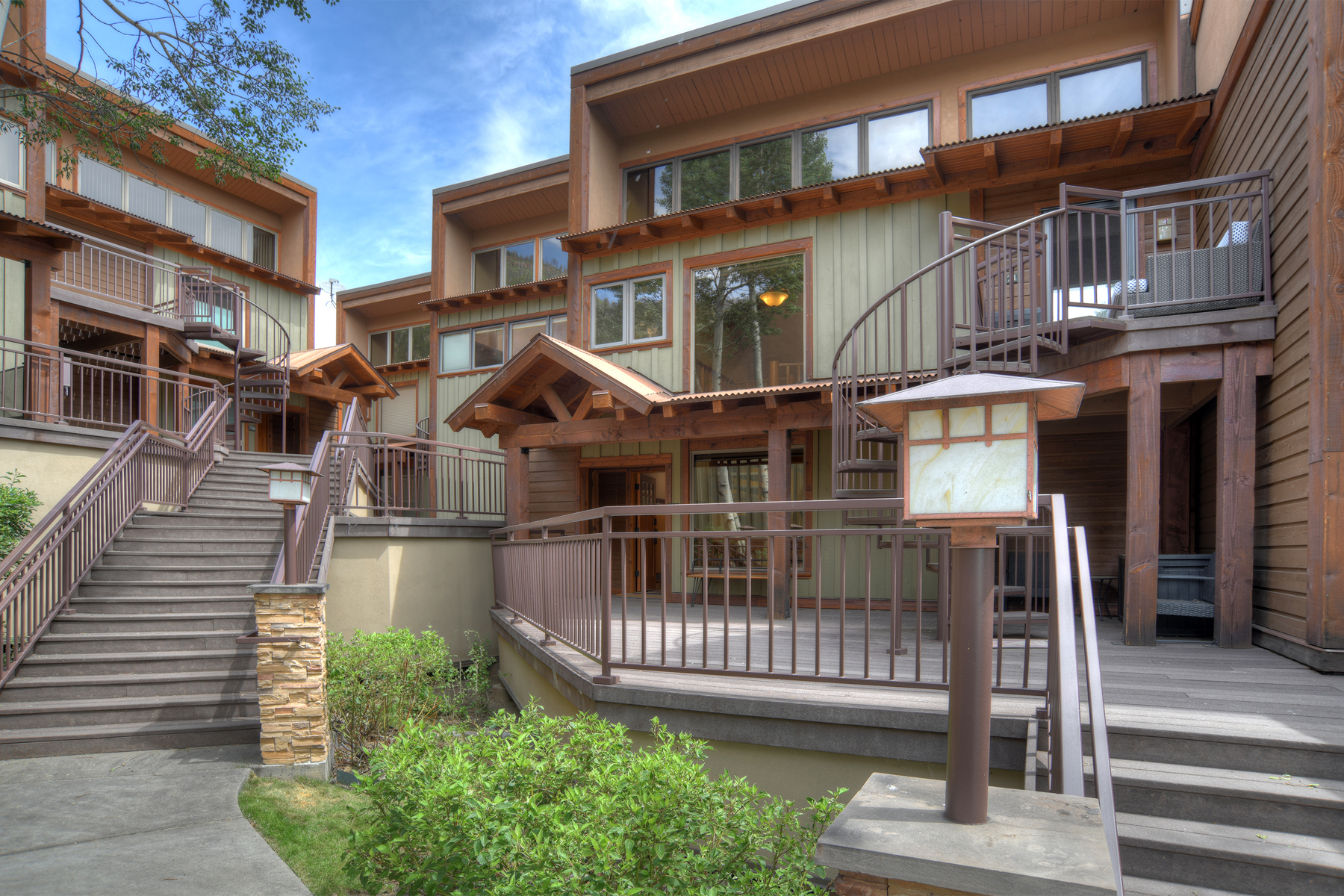 Exterior of condo. 