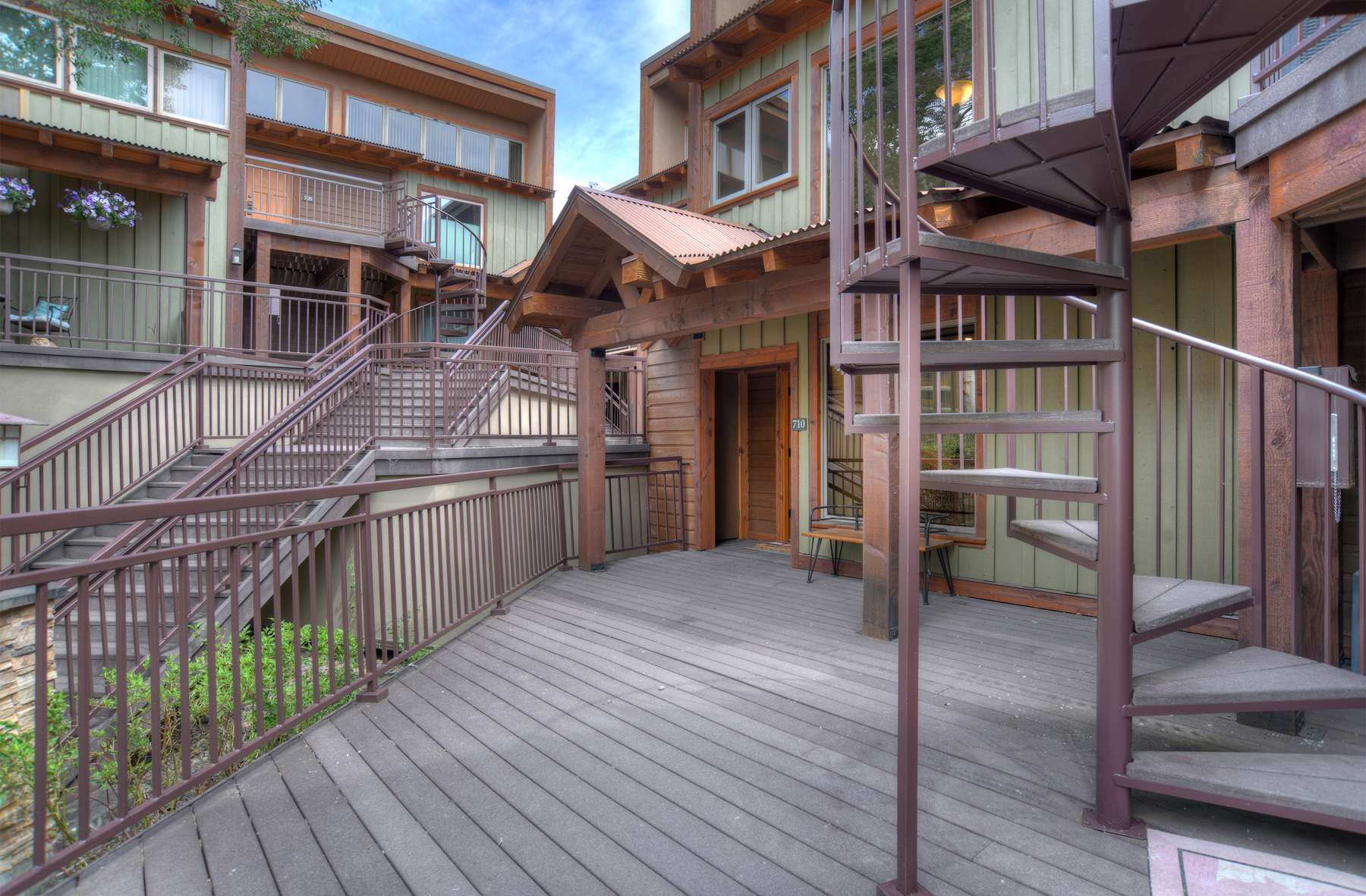 Exterior of condo. 