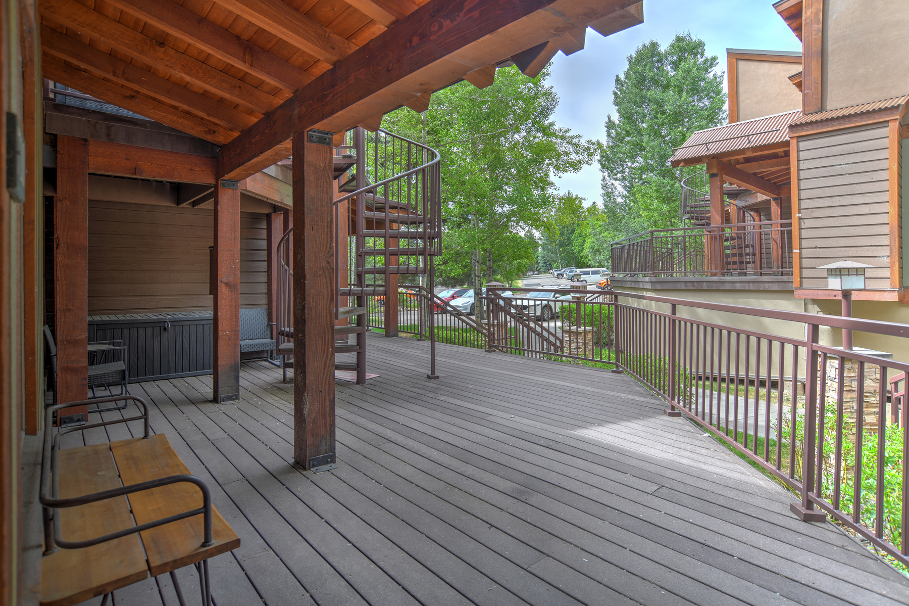 Exterior of condo. 