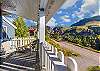 Upper deck with views of the Creede cliffs