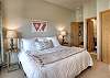 3rd Bedroom - King, TV and Views of the slopes