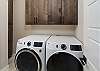 Full size washer/dryer (Laundry detergent provided)
