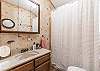 Third story full bathroom (tub/shower combo)