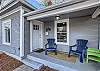Front Porch with Outdoor Furniture and Covered Patio Space