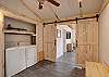 Laundry room with washer and dryer.  