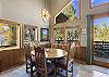 Dining room overlooking the Rio Grande River