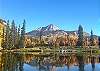 Twilight Lake with Engnieer Mountain in the back ground