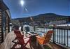 Deck overlooking the Rio Grande River. 