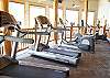Fitness center located at the Rio Grande Club. The pool and fitness center are accessible to guests who pay the resort fee.