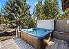 Private Hot Tub on Back Deck