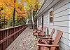 Deck Seating - Facing Lake