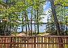 Lake Views from Large Deck off Dining Room