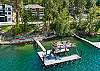 Amazing 3700+ sq. ft. home with private beach and dock