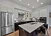 Fully Stocked Kitchen - Seating for Two at Kitchen Island