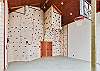 Rock Climbing Wall and Basketball Court