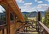 Second level deck off twin bedroom 