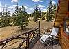 Second level deck off twin bedroom 