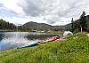 Twilight Lake adjacent to the home.  Fishing, Paddle board, and kayak rentals in summer/fall.