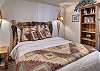 Downstairs queen bedroom 