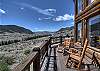 East facing deck with stunning views. 