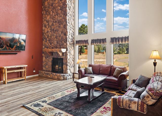 New Listing! Mountain Views | Secluded Back Deck | Close to town 2