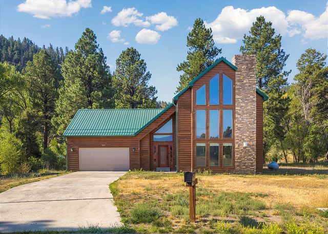 New Listing! Mountain Views | Secluded Back Deck | Close to town