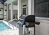 Grill on the lanai