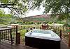 Private hot tub with Hermosa Cliff Views