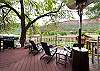 Deck of the Kitchen - Space heater, gas firepit, bbq grill and space heater