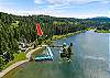Lakefront living at its best—dock your boat or paddle out into the beauty of Lake Coeur d’Alene.