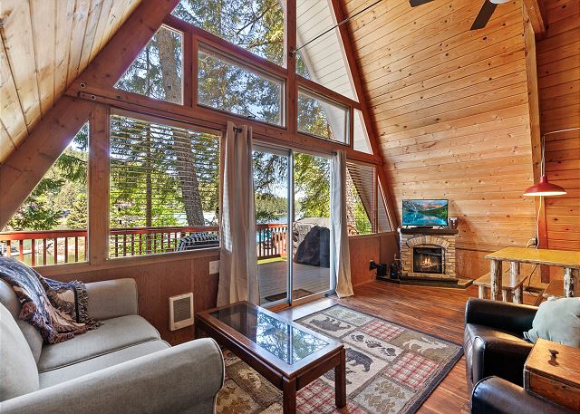 New Listing! Lakefront A-Frame Gem | Dock | Paddleboards