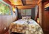 Queen bedroom with closet space