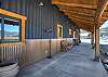 Homestake Cabin front porch.