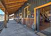 Homestake cabin - Stunning front porch with views of Bristol Head, Shallow Creek Basin, and more!