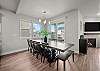 Dining room seating for 12