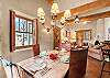 Dining room seating for 4 