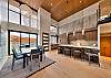 Plenty of dining space inside and out