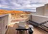 sun deck with lounges off the 2nd master suite