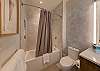 Queen room attached bath